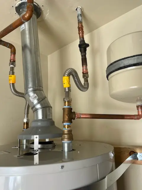 Water heater installation and plumbing repair in Winton Hills
